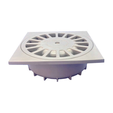 Sifão vertical pvc t-88, 250 x 250 x 70 mm / ø110 - 90 mm
