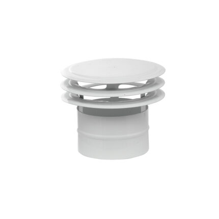 Grelha de ventilação difusor esmaltado ø100mm 3 discos
