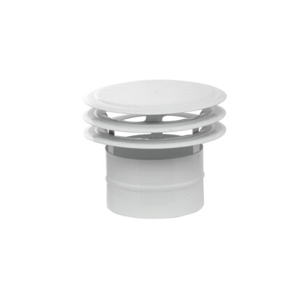Grelha de ventilação difusor esmaltado ø110mm 3 discos