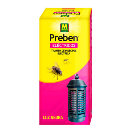 Armadilha para insetos elétrica ø10,5x22cm 4w preben 231325 massó