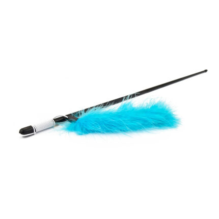 Brinquedo para gatos com caneta colorida 48cm nayeco cores / modelos diversos