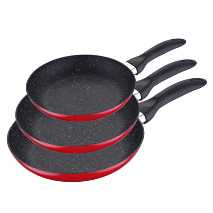 Jogo de 3 frigideiras (ø16+20+24cm) alumínio prensado sg-6855 san ignacio