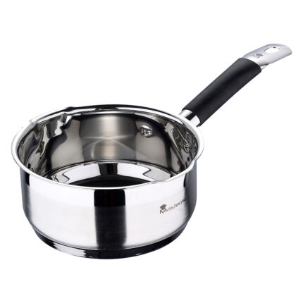 Caçarola ø16x7,5cm 1,3l inox foodies bgmp-1500-bk masterpro