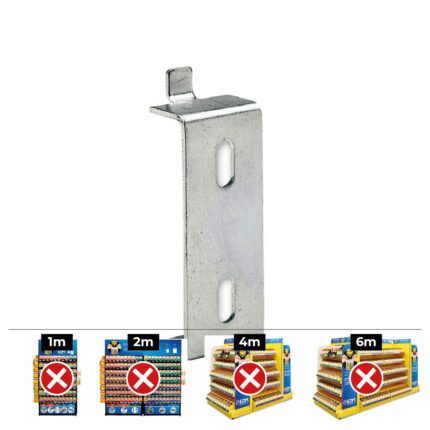 Pack 2 suportes fixação aquecedor srp celo