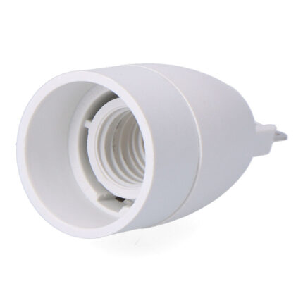 Conversor de g9 a e14, 2 a 230 v, branco, ø30 x 57 mm (embalado em película)