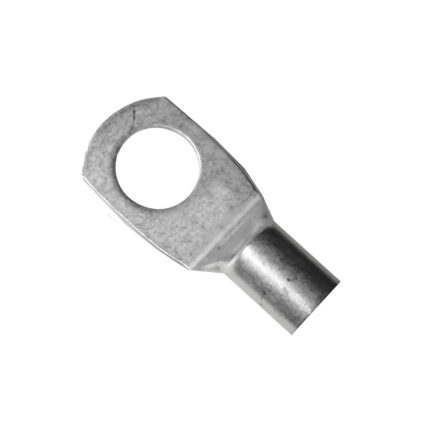Terminal tubular de cobre para cabo 35 mm para berbequim 8 mm, saco 25 unidades