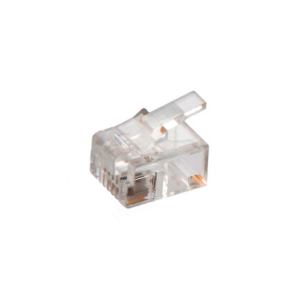 Ficha telefone 4 vias (retractilado)