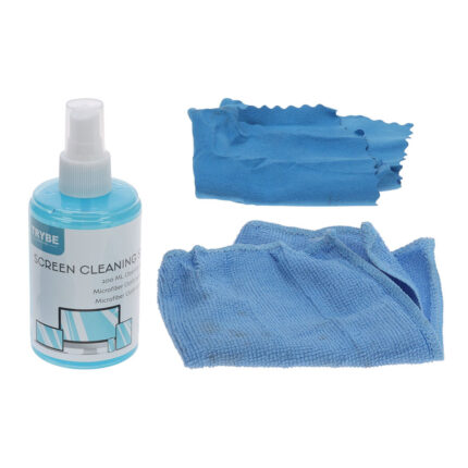 Spray para limpeza de ecrãs + 2 panos, 200 ml