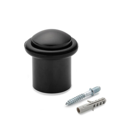 Batente de porta com anel preto (blíster)