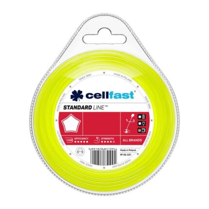 Linha dispensadora para roçadeira standard - estrela 3,0 mm 15 m