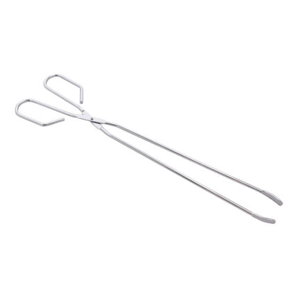 Pinça para churrasqueira cromada 4mm 35cm
