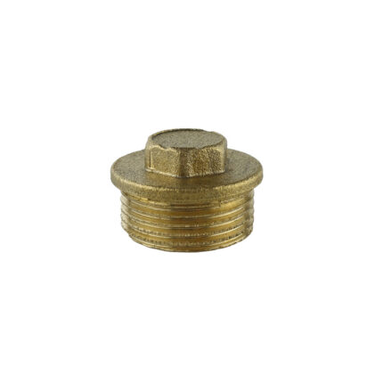 Tampão macho de 1/2" latão aqua control