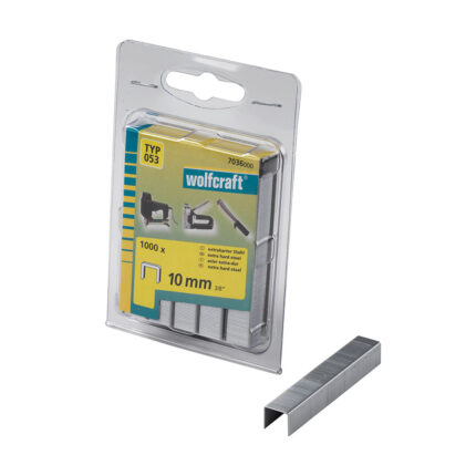 Pack 1000 agrafos largos 10mm. tipo 053. 7036000 wolfcraft