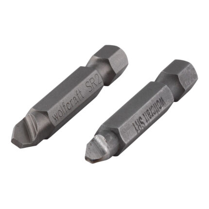Pack de 2 bits para parafusos defeituosos com cabeça especial 2982000 wolfcraft