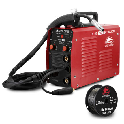 Equipamento de soldadura mig 131+ bobine 0,45 kg gap 0,9