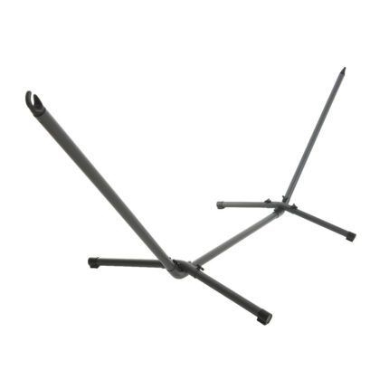 Estrutura de ferro para cama de rede exterior 93x300x105cm cor antracite