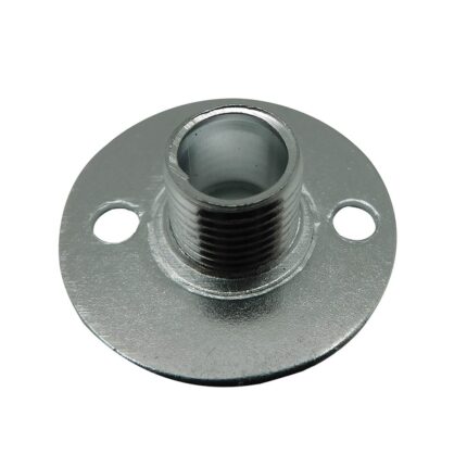 Suporte lâmpada com giro, ap15, aço zincado, 26 mm. 2 unidades