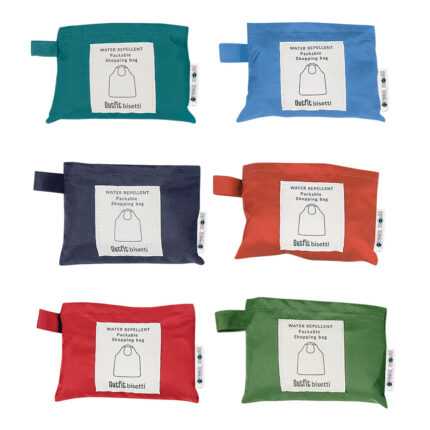 Saco de compras dobrável impermeável, cores variadas, comporta 20kg 30206. c-collection