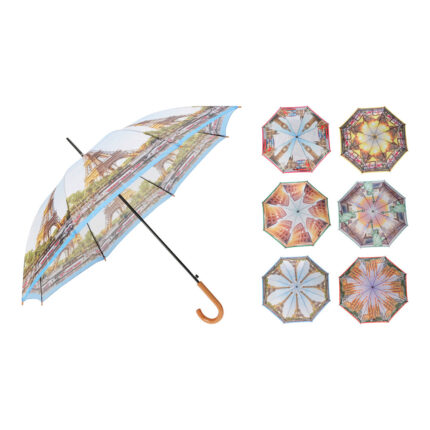 Guarda-chuva cidade, 6 modelos variados