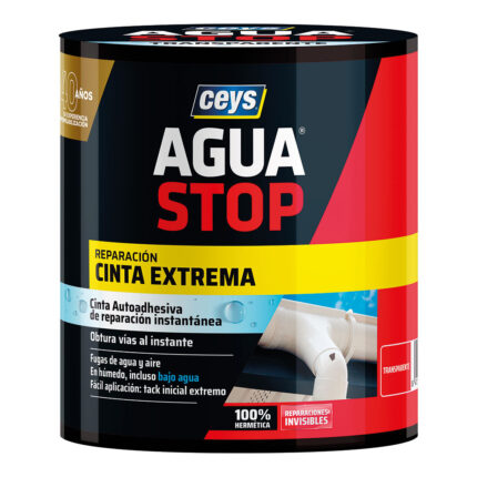 Agua stop fita extrema instantânea transparente