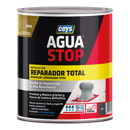 Agua stop reparador total cinzento 1 kg
