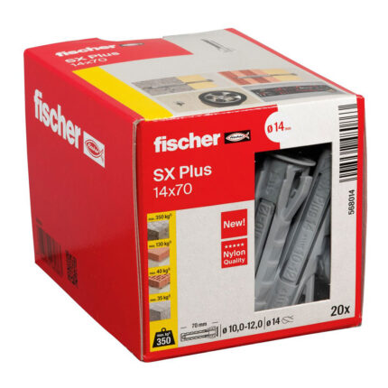 Bucha sx plus 14 x 70 mm, caixa 20 undi