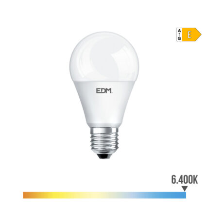 Lâmpada standard led e27 20w 2200lm 6400k luz fria ø6,5x12,4cm edm