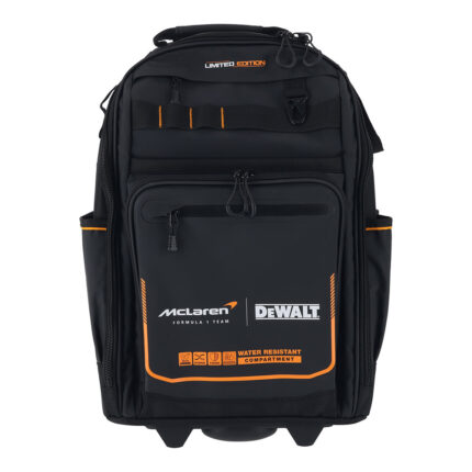 Mochila porta ferramentas com rodas, edição mclaren, ip54, 35 x 24 x 54 cm