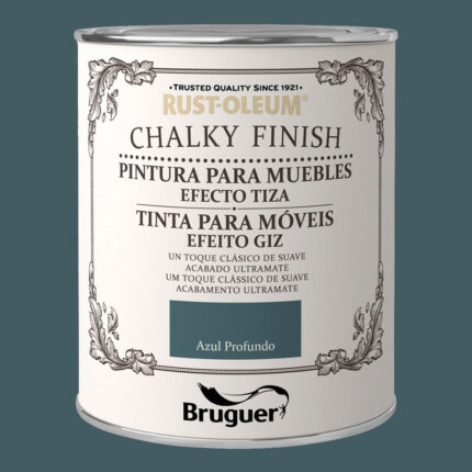 Rust-oleum chalky finish móveis azul profundo 750 ml