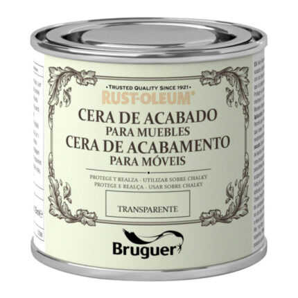 Rust-oleum chalky finish cera para móveis transparente 125 ml
