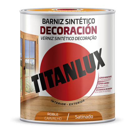 Verniz sintético decoração acetinado roble 750 ml