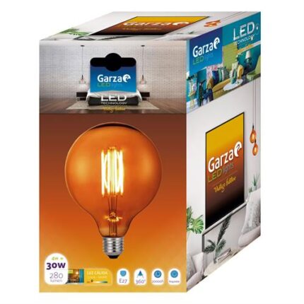 LAMPADA GARZA LED FIL.4W.E27-401120G