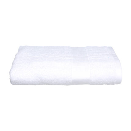 Toalha de turco 450g cor branco 100x150cm