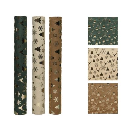 Tecido decorativo retangular em poliéster 35 x 0,5 x 200 cm, cores variadas