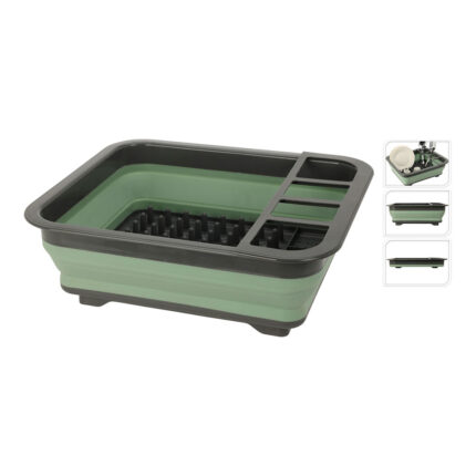 Escorredor dobrável especial campismo medidas: 370x280x120mm