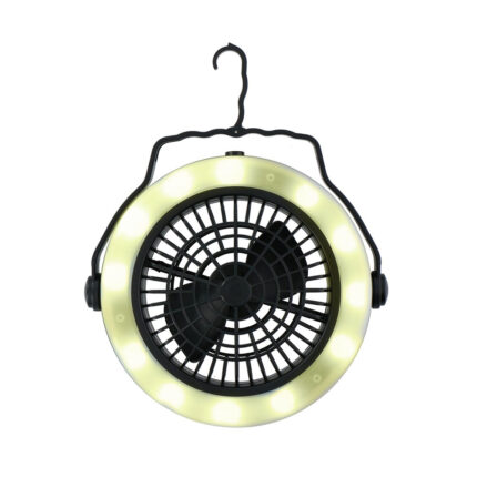 Lanterna e ventoinha para acampar ø19,5x6,3cm grundig