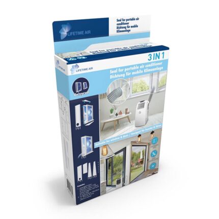 Kit universal isolamento de janelas para ar condicionado lifetime air