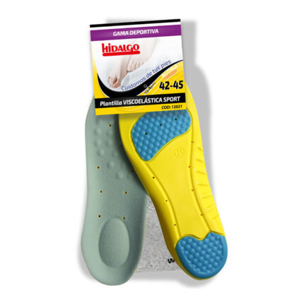 Palmilha para calçado visco sport t: 42-45