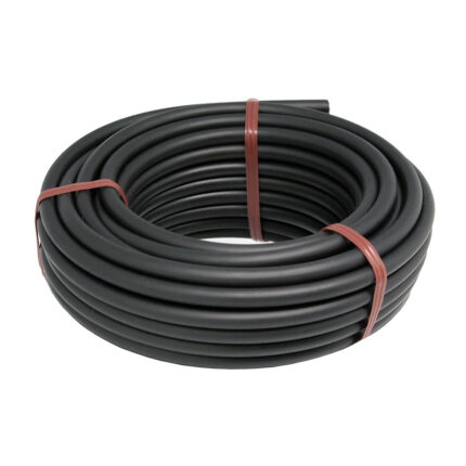 Rolo de 15m de micro tubo cor preto 4mm blue bird