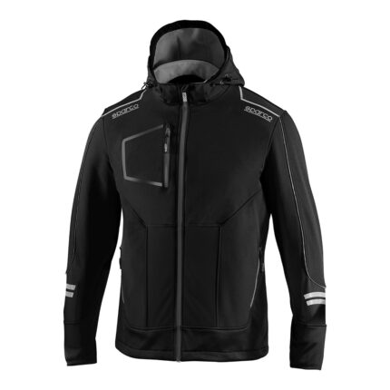 Casaco técnico soft-shell tech, preto/cinzento, york, t5 - xxl