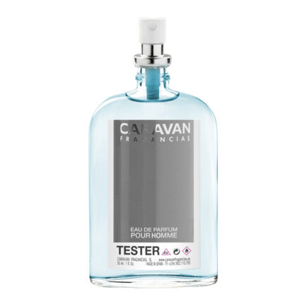 Tester 30ml caravan edp cro nº 66 homem grátis pela compra de 4 unid. da fragância correspondente ao tester
