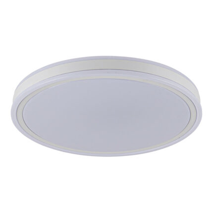Plafon led circular, targes, 80 w, 3cct, 8800 lm, branco, ø60 cm