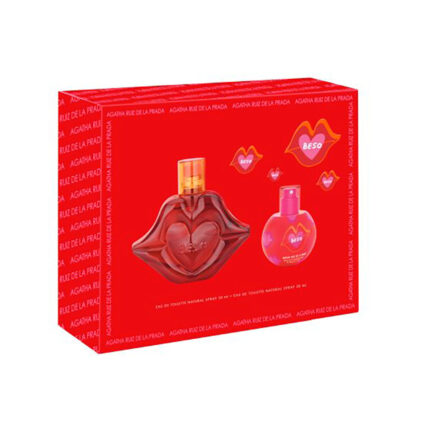 Conjunto de colônia agatha_beso 100 ml + bolha 30 ml